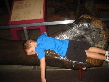 A child sleeping on a rock

Description automatically generated